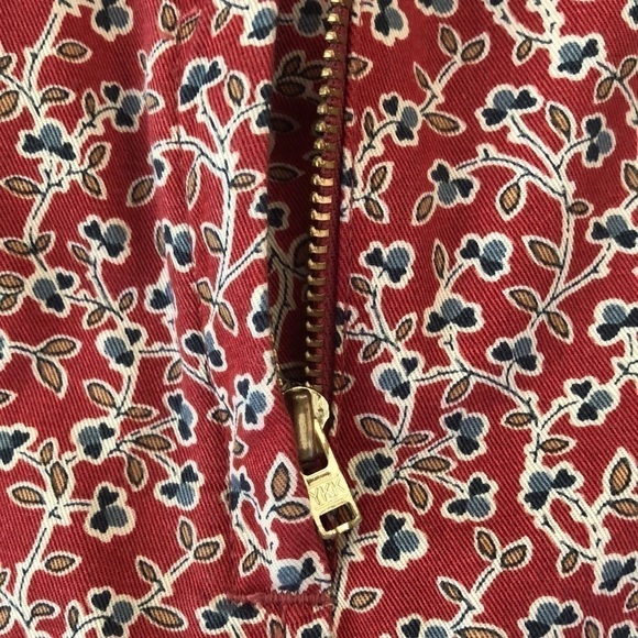 Liz Claiborne Liberty Floral Sleeveless Autumnal Midi Dress - Picture 11 of 12